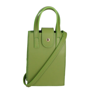 Borsa a mano da donna - Modello Giusi - Vera pelle - 19.0 x 13.0 x 5.0 cm