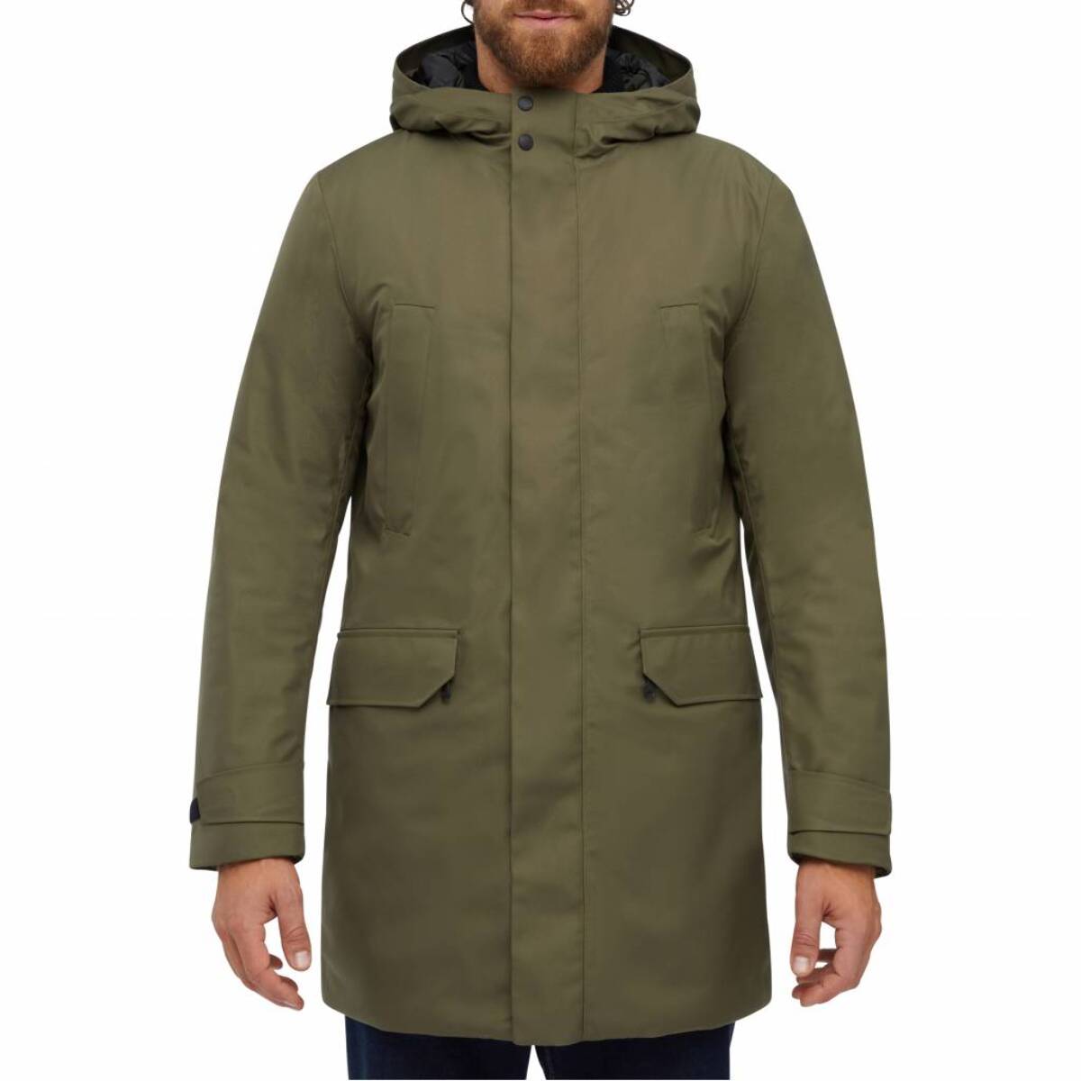 Abrigos Hombre de la marca GEOX  modelo M CLINTFORD VERDE