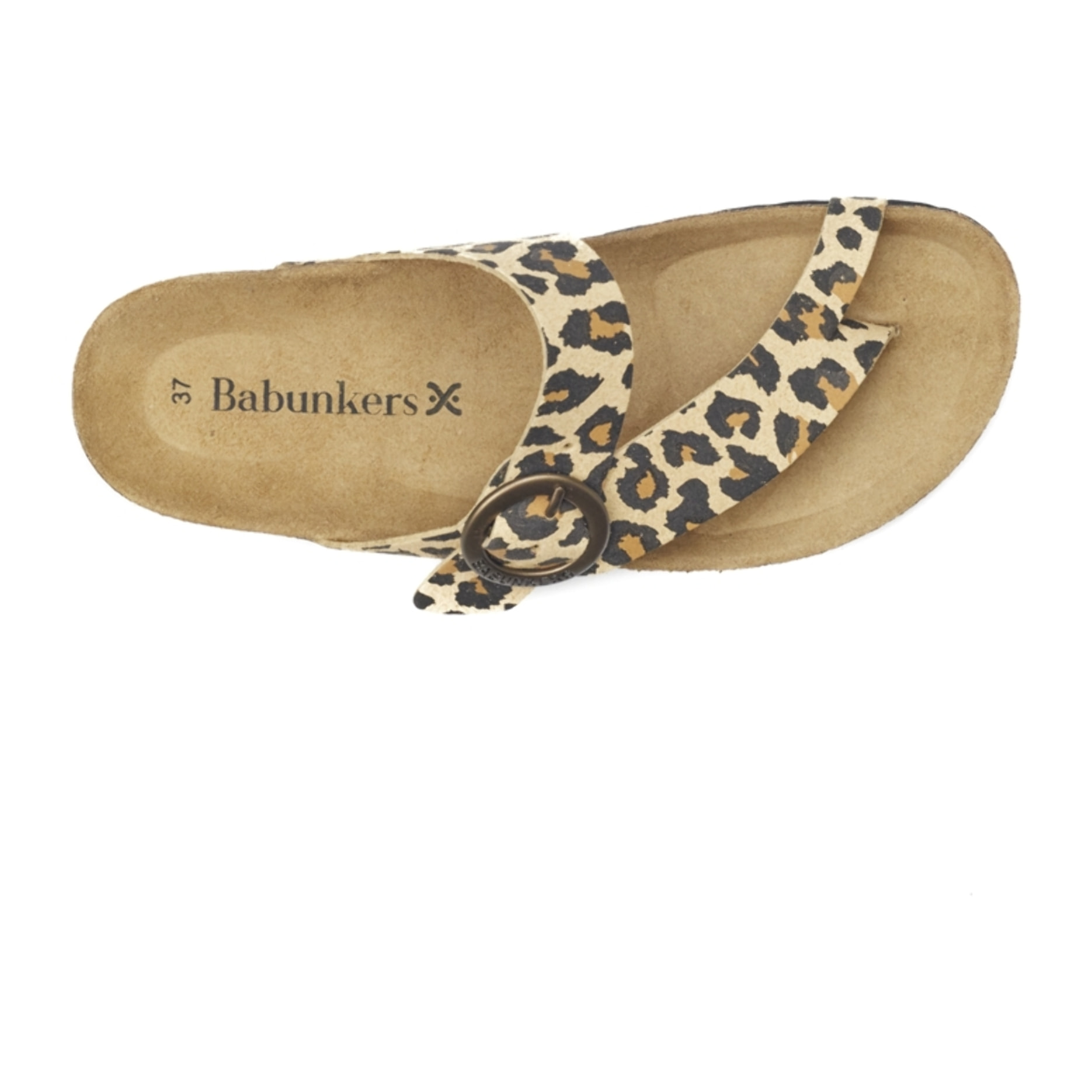 SANDALO VALENCIA BABUNKERS MARRONE