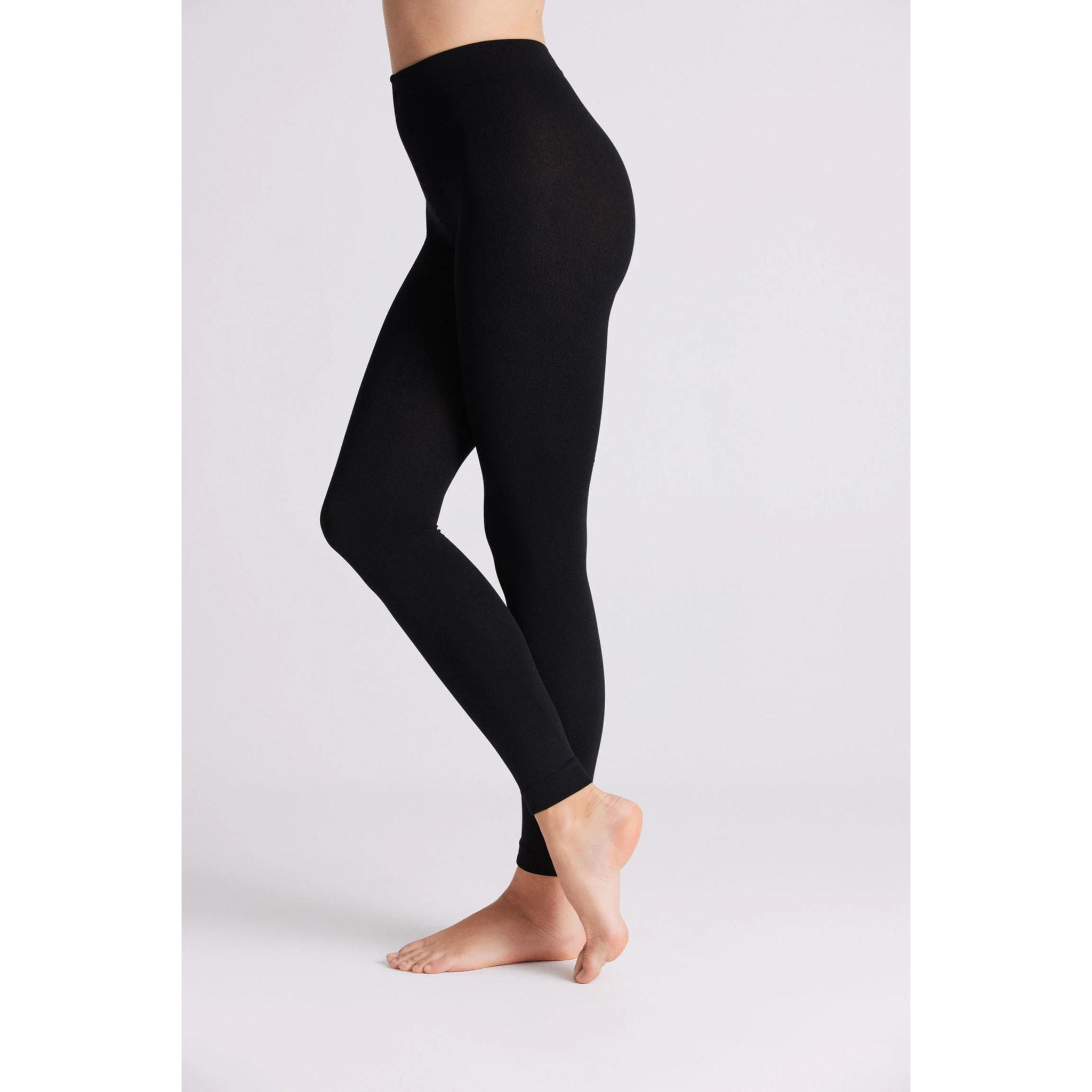 Leggings-collant termici 140 denari nero