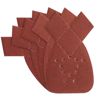 Stanley 5 abrasifs corindons qualité supérieure Mouse grain 120