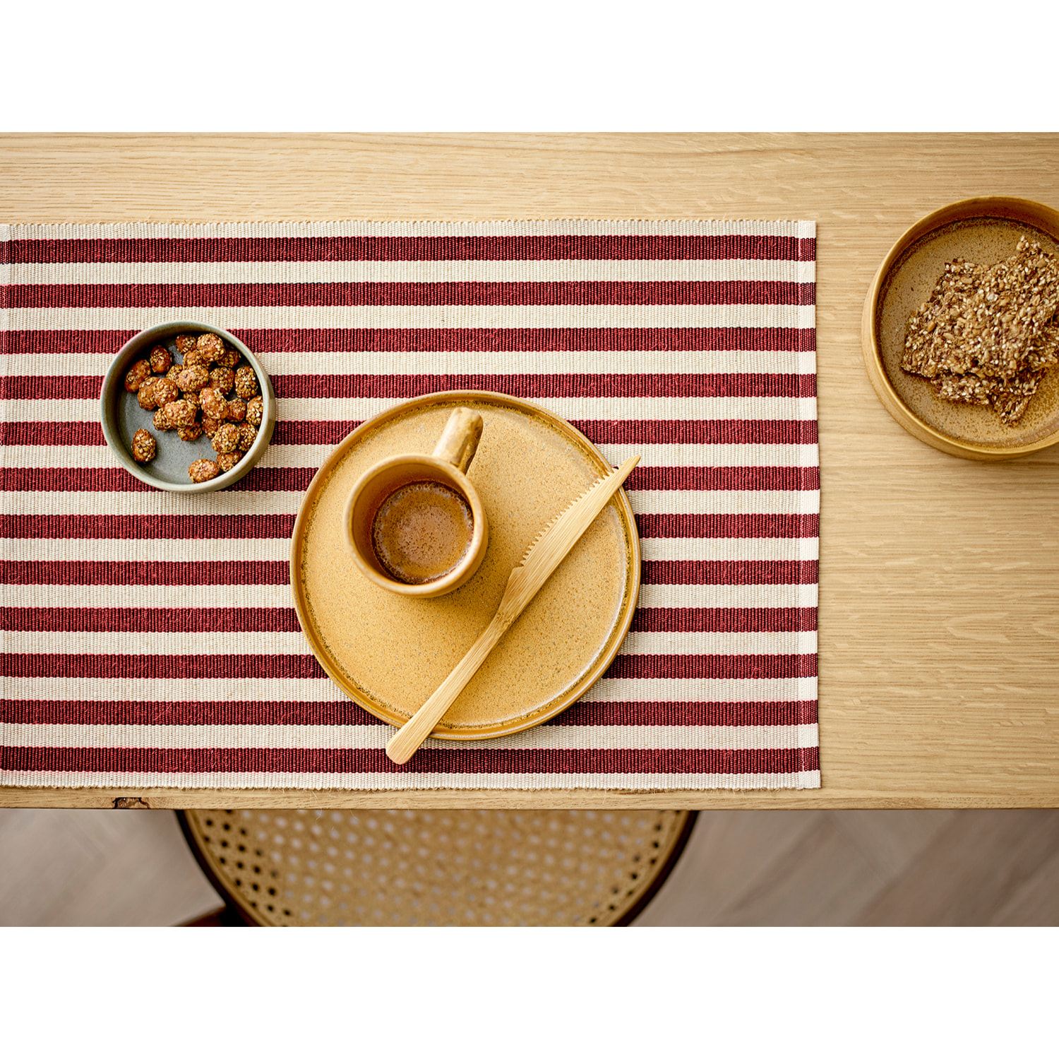 Set de 2 set de table Statement Stripe 33x48cm