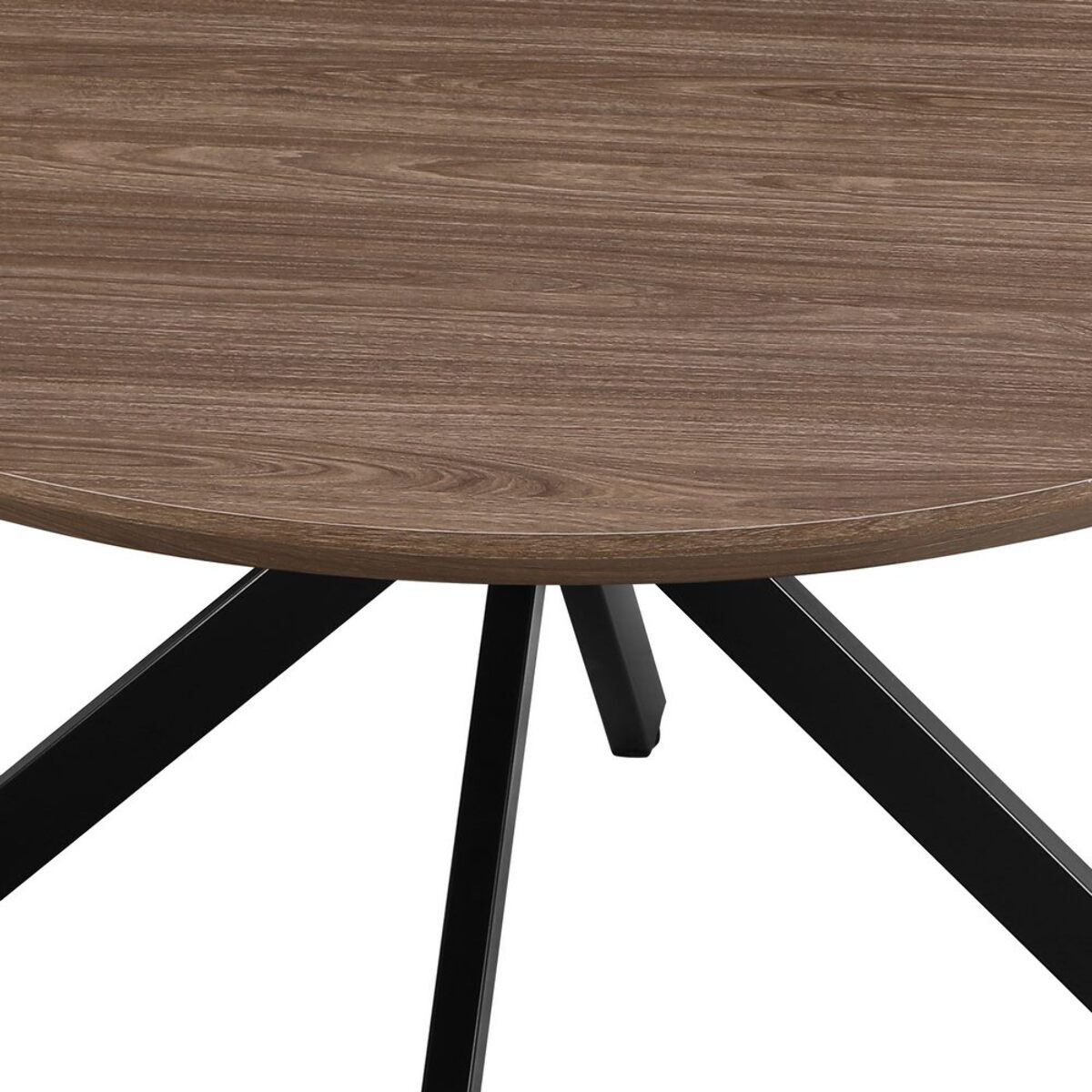 Tavolo da pranzo tondo 120 cm con top rovere - Gabry