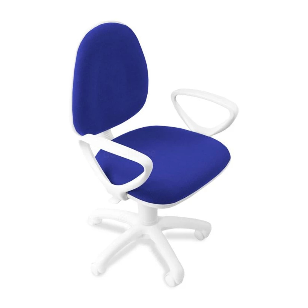 Silla de escritorio con ruedas y reposabrazos en azul 89-98 cm Dolphin Azul Dolphin