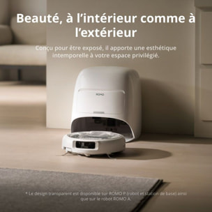 Robot Aspirateur Laveur DJI Romo A