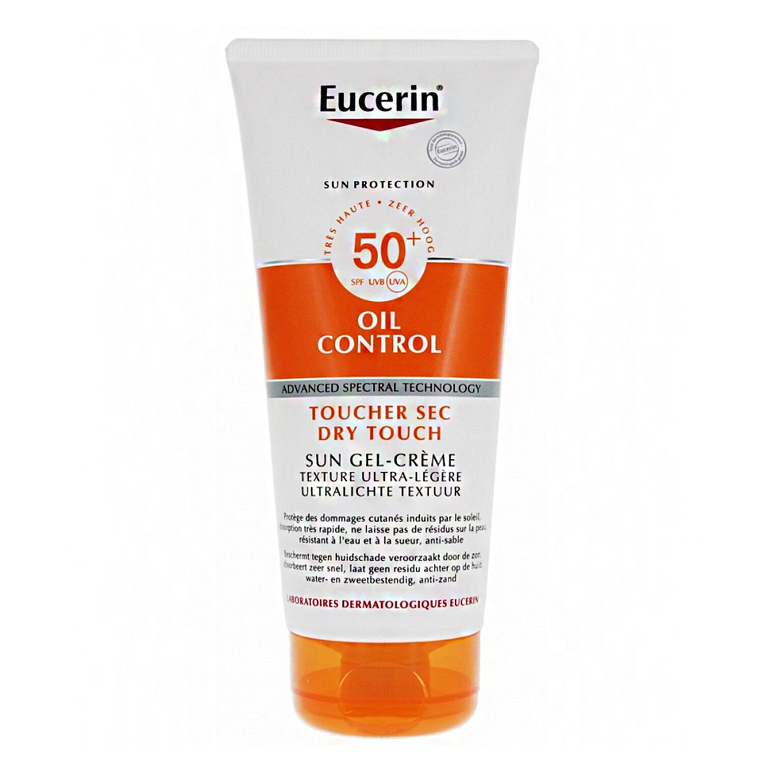 Sun Protection Oil Control SPF50+ - Gel Crème Protecteur Corps - Peaux Sensibles et Grasses 200 ml