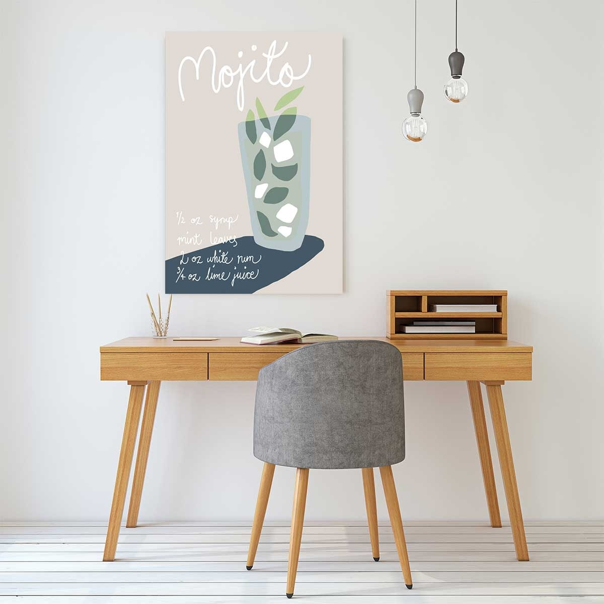 Tableau pause mojito Tableau plexiglas