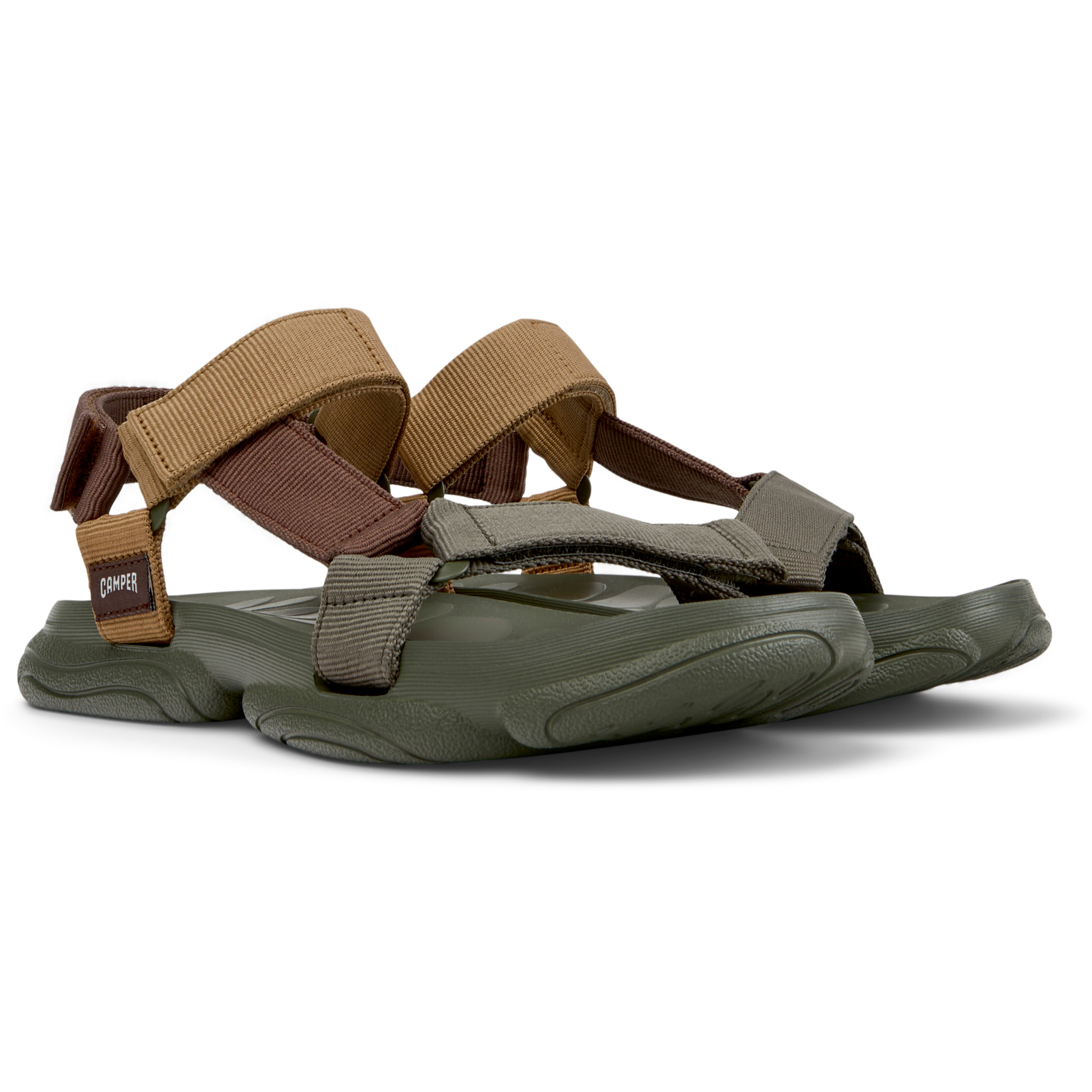Sandalias - CAMPER Karst Sandal - Multicolor - Textil técnico