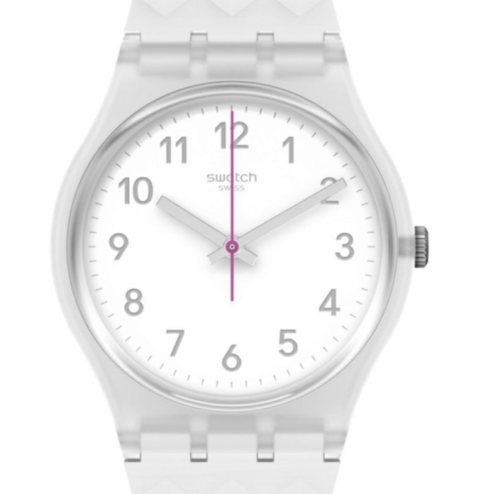 Reloj Swatch GE286 Mujer Analogico Cuarzo con Correa de Plastico