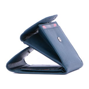 Portafoglio Unisex in Vera Pelle Prodotto Fashion 10x9x2,5 cm