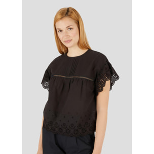 BLUSA NERO CONBIPEL