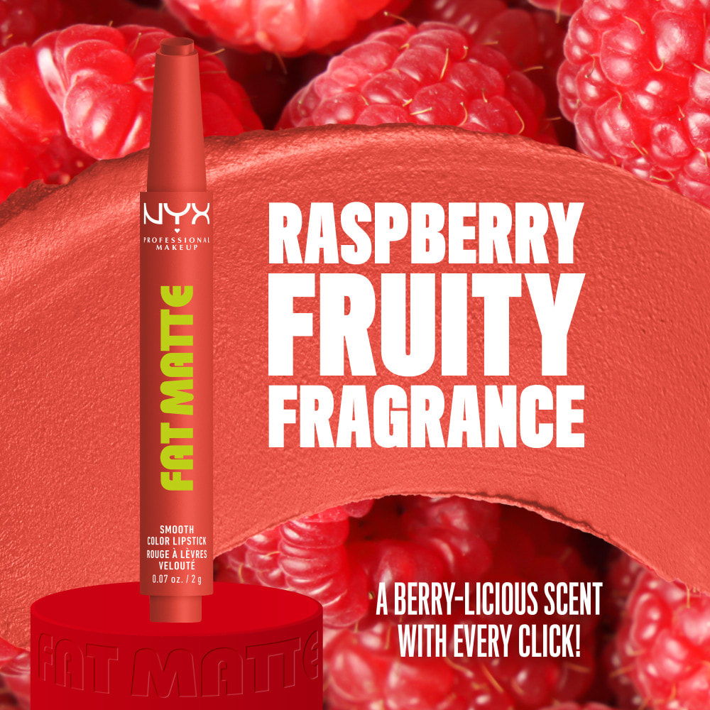 NYX Professional Makeup Fat Matte Rouge à Lèvres Mat Crémeux Coral Cuddlin'