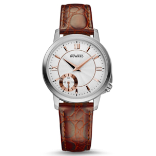 Reloj Duward D16006-16 Mujer Analogico Cuarzo con Correa de Piel