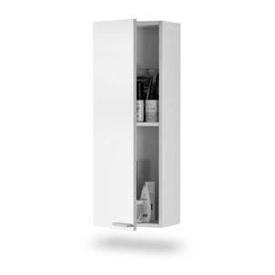 Columna de baño Inspire 1 puerta Blanco Brillo