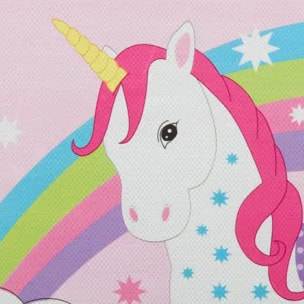 Caja de almacenamiento MDS con tela no tejida, diseño unicornio 60x30x35cm