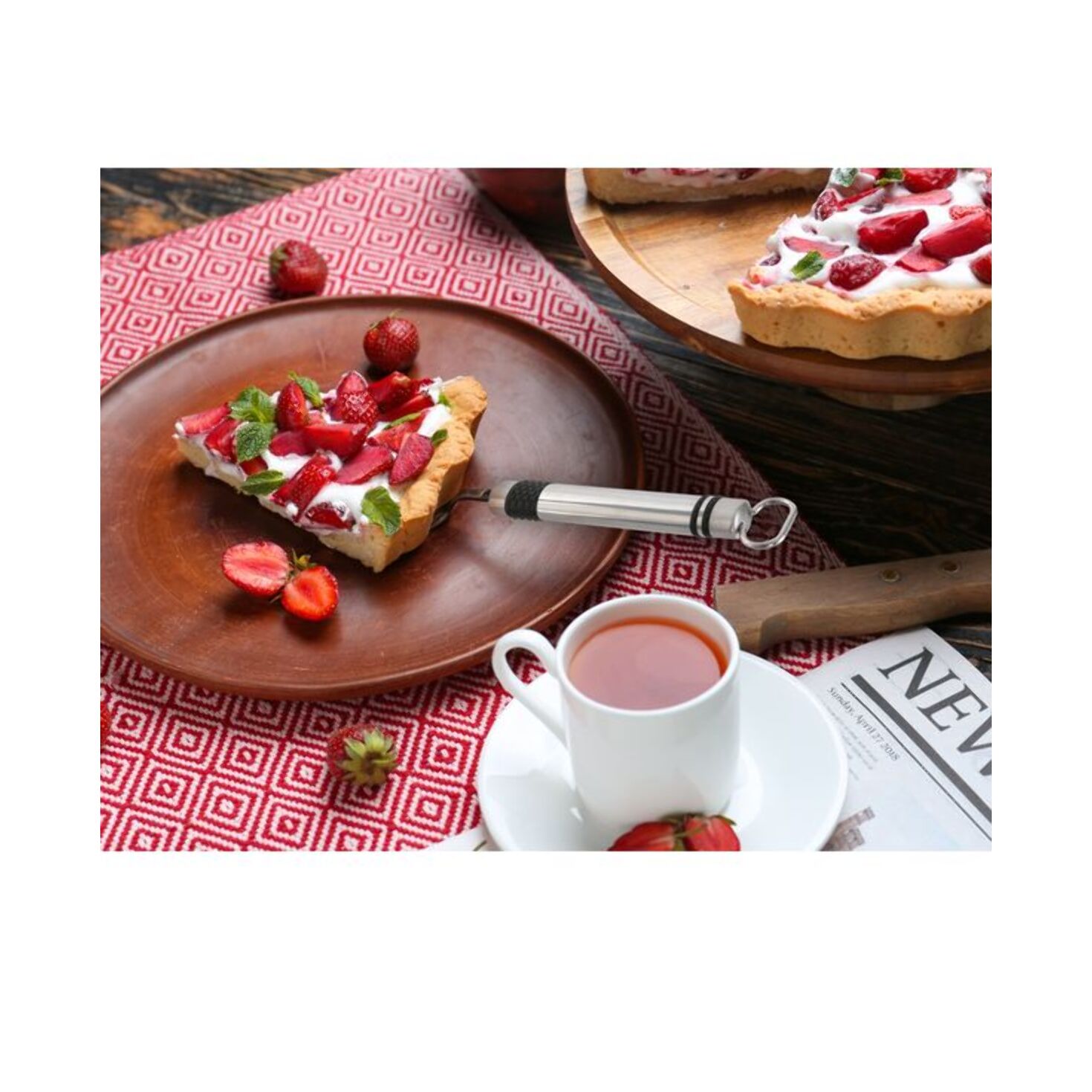AM. Tranche de gâteau