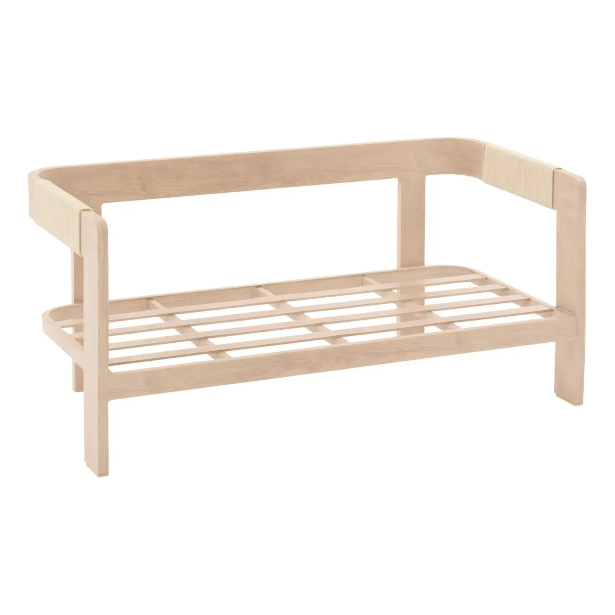 Canapé de jardin Oryna 2 places miel