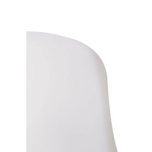 Pack 4 sillas Tower Wood Blanco