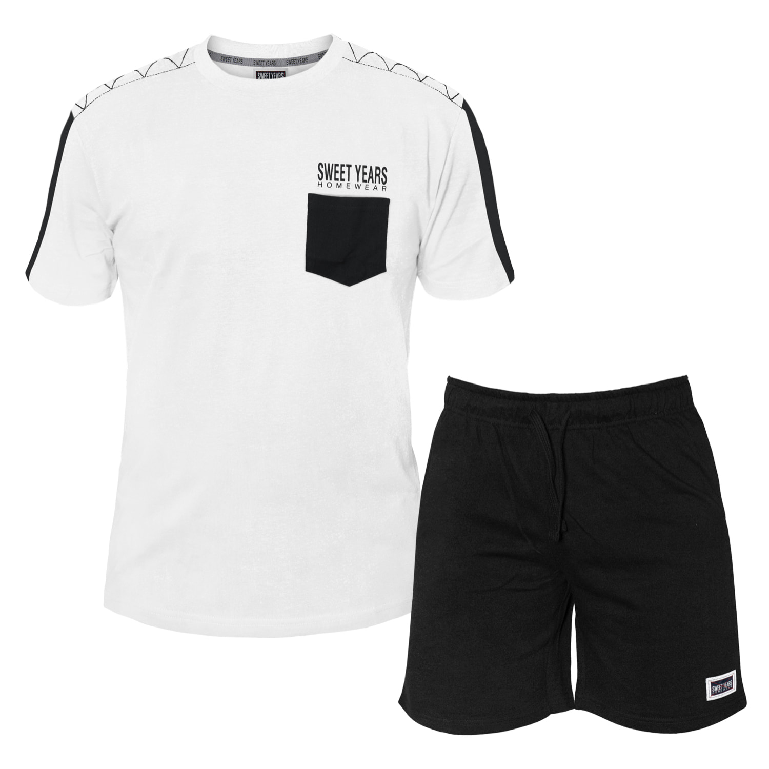 Completo Homewear Uomo Manica Corta SWEET YEARS Cotone