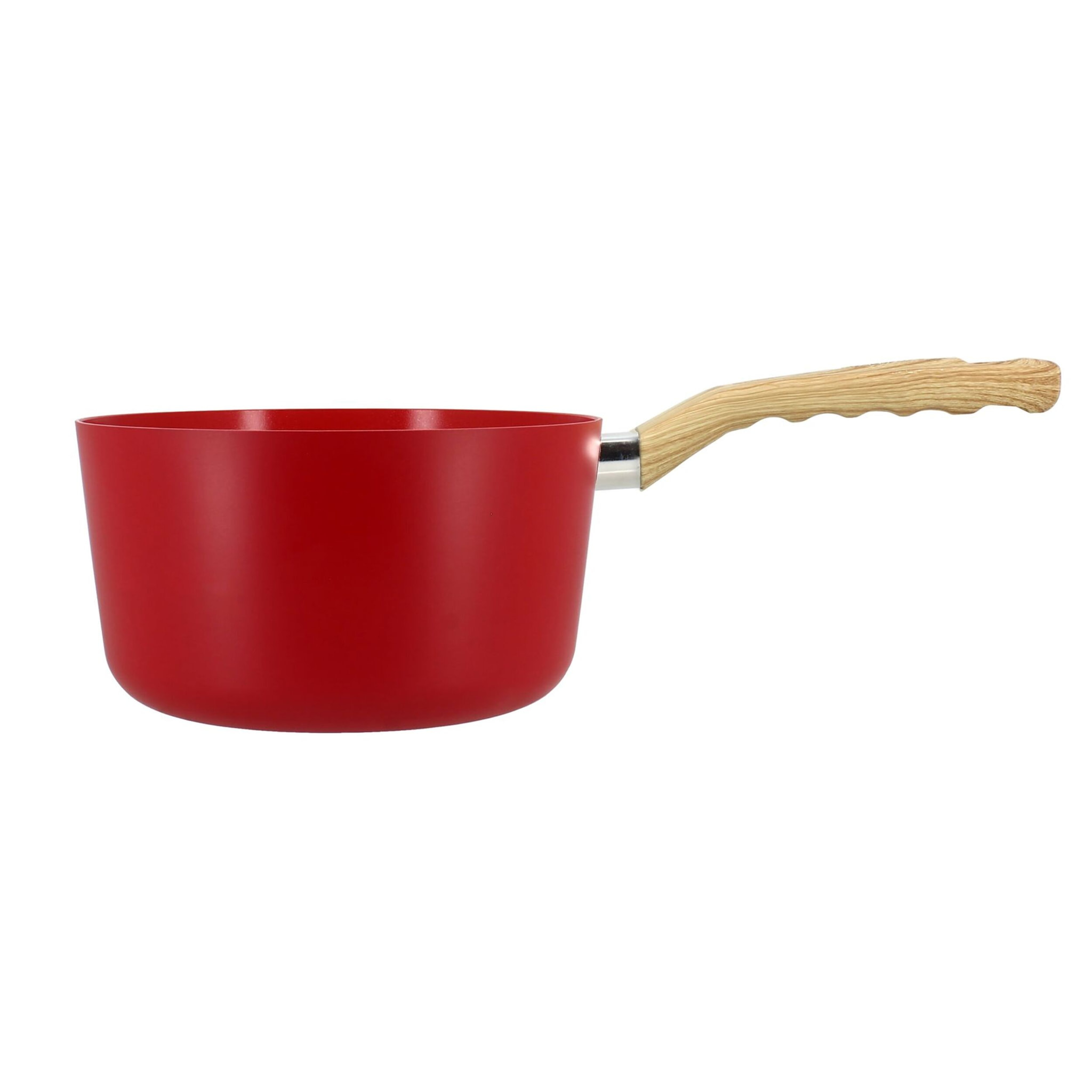 Casserole 20cm avec revêtement céramique rouge - tous feux COLORAMA