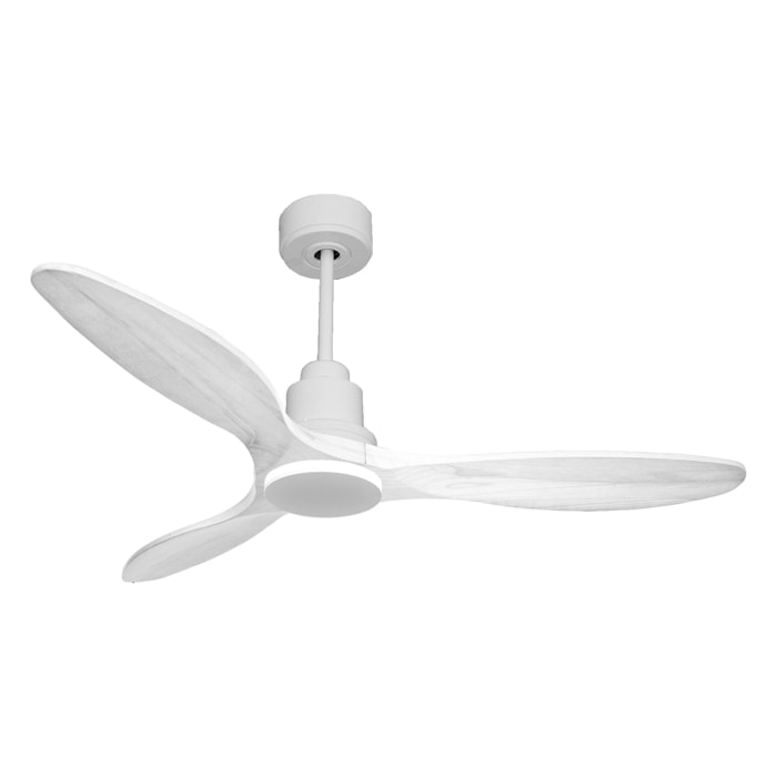 Ventilateur de plafond Réversible  Thermostat Wifi Moteur à courant continu Toits en pente Télécommande Hypersilence Mémoire Shopify Vendible (AUTOMATIQUE)