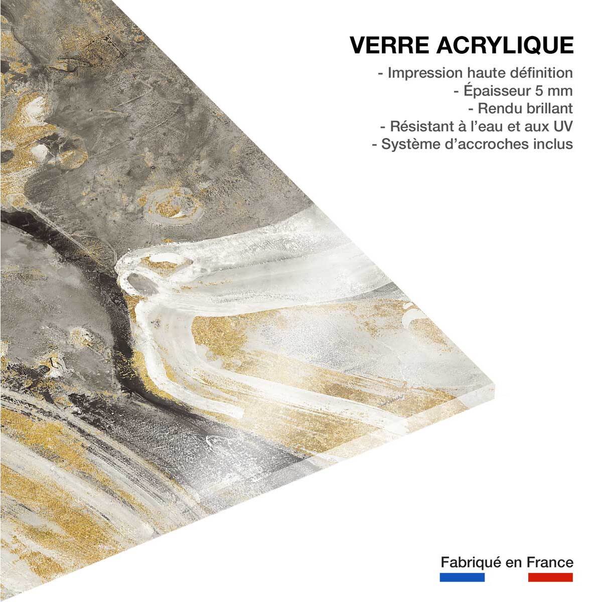 Tableau Rivière d'or Tableau plexiglas