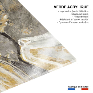 Tableau Rivière d'or Tableau plexiglas