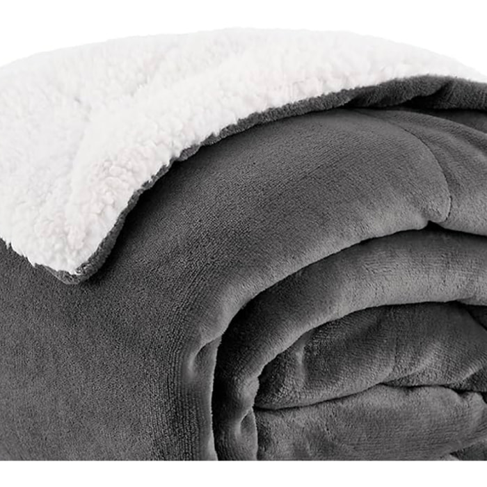 Plaid 100% polyester 400gsm Moona