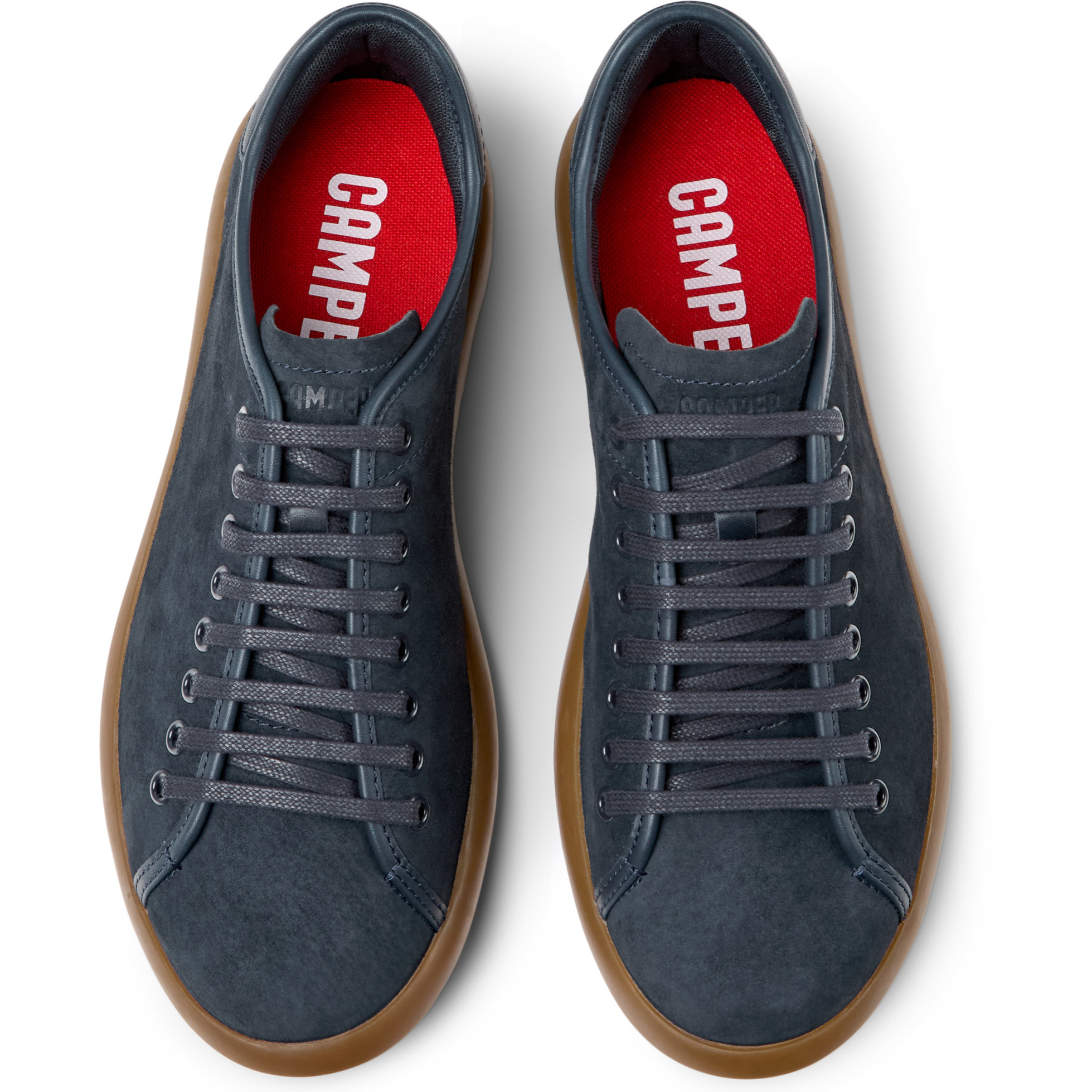 Zapatillas - CAMPER Pelotas Soller - Azul - Cuero Nubuck