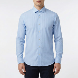 Camicia a righe button down