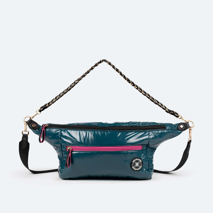 GLOSS RECYCLED FANNYPACK XL C/AQUA