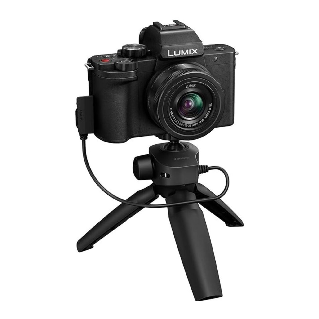 Appareil photo Hybride PANASONIC Lumix G100 noir+12-32mm+poignèe Trepied