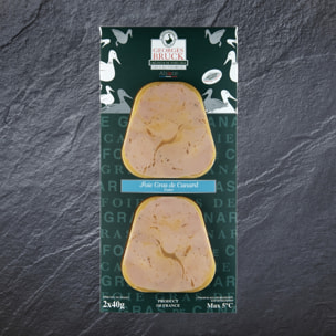 Duo Foie Gras de Canard Entier - 2x40g - Strasbourg