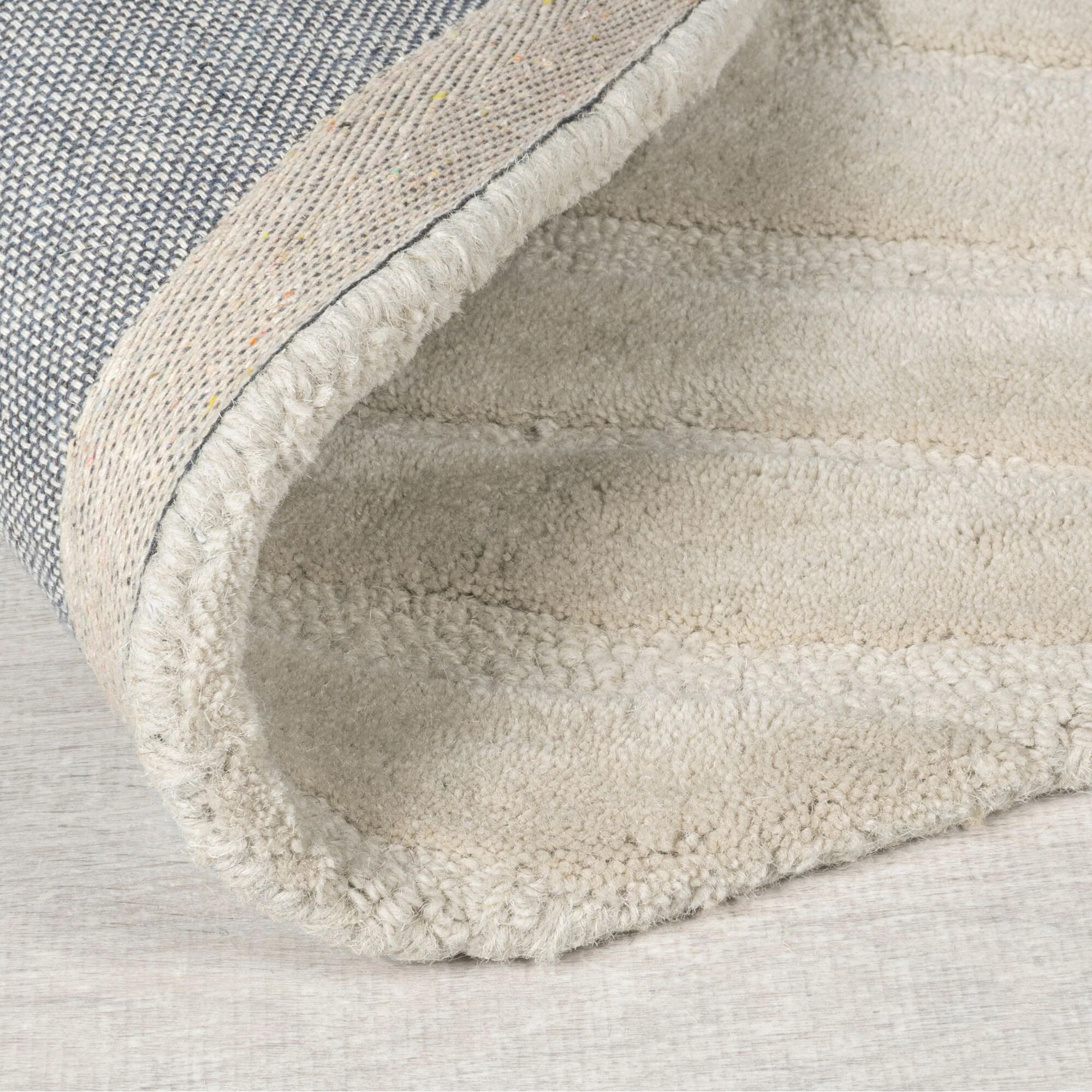 Tapis en laine beige HYPNOSE Beige