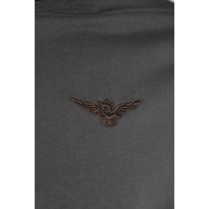 T-shirt Uomo W5F875 Esercito in cotone