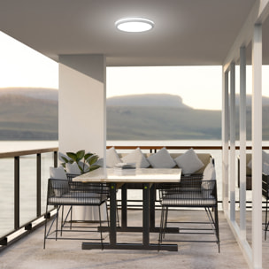 Forlight - Plafón LED Integrado 3731lm para Iluminación Interior, Acabado Blanco Matizado, Temperatura de Color Ajustable 3000-6000K, Diseño Moderno y Eficiente Energéticamente