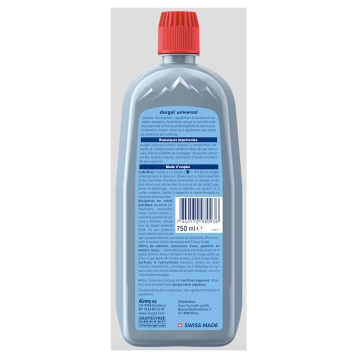 Détartrant DURGOL universel 750ml