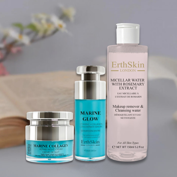 Trío marino Rosemary Glow