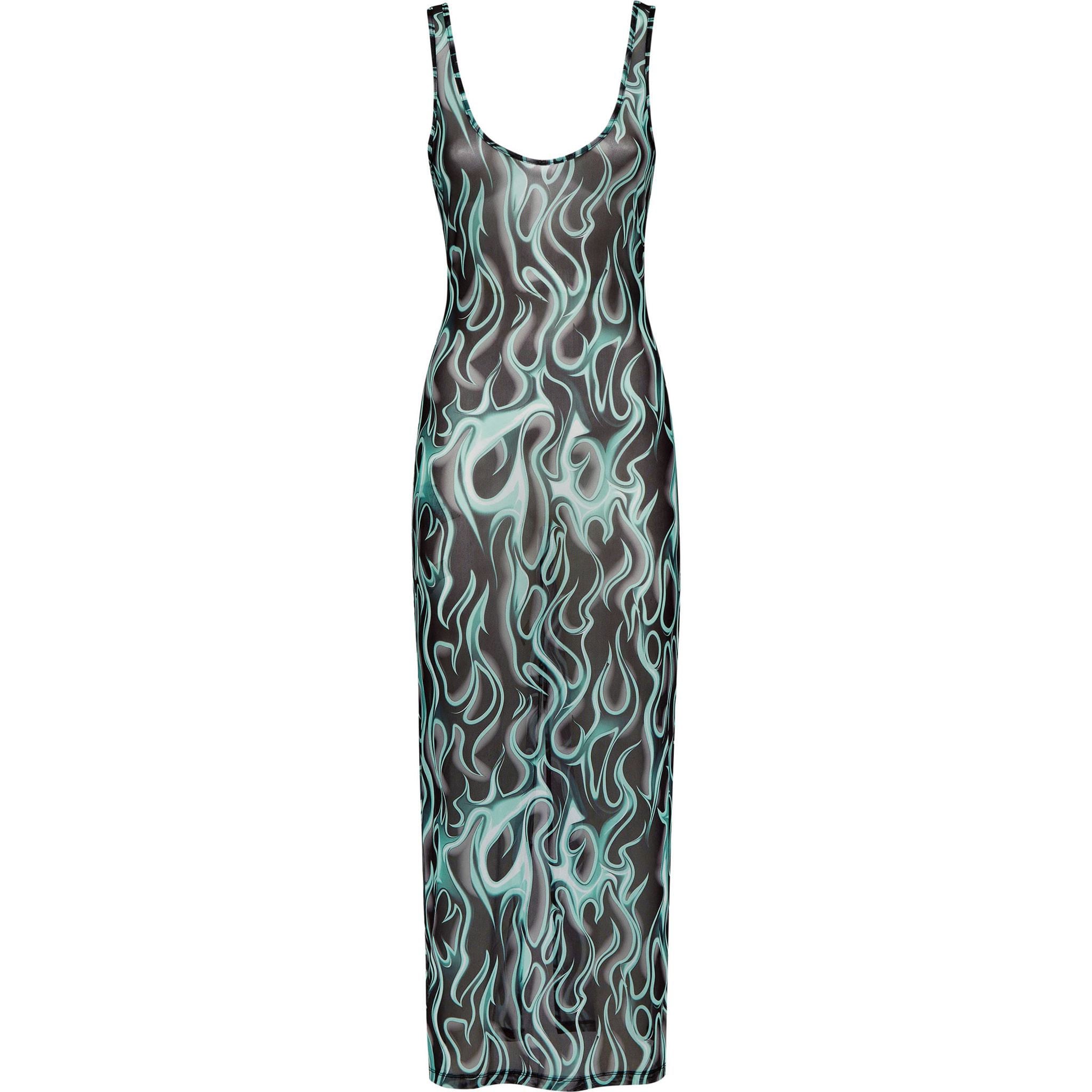 PHILIPP PLEIN Long Dress FLAME