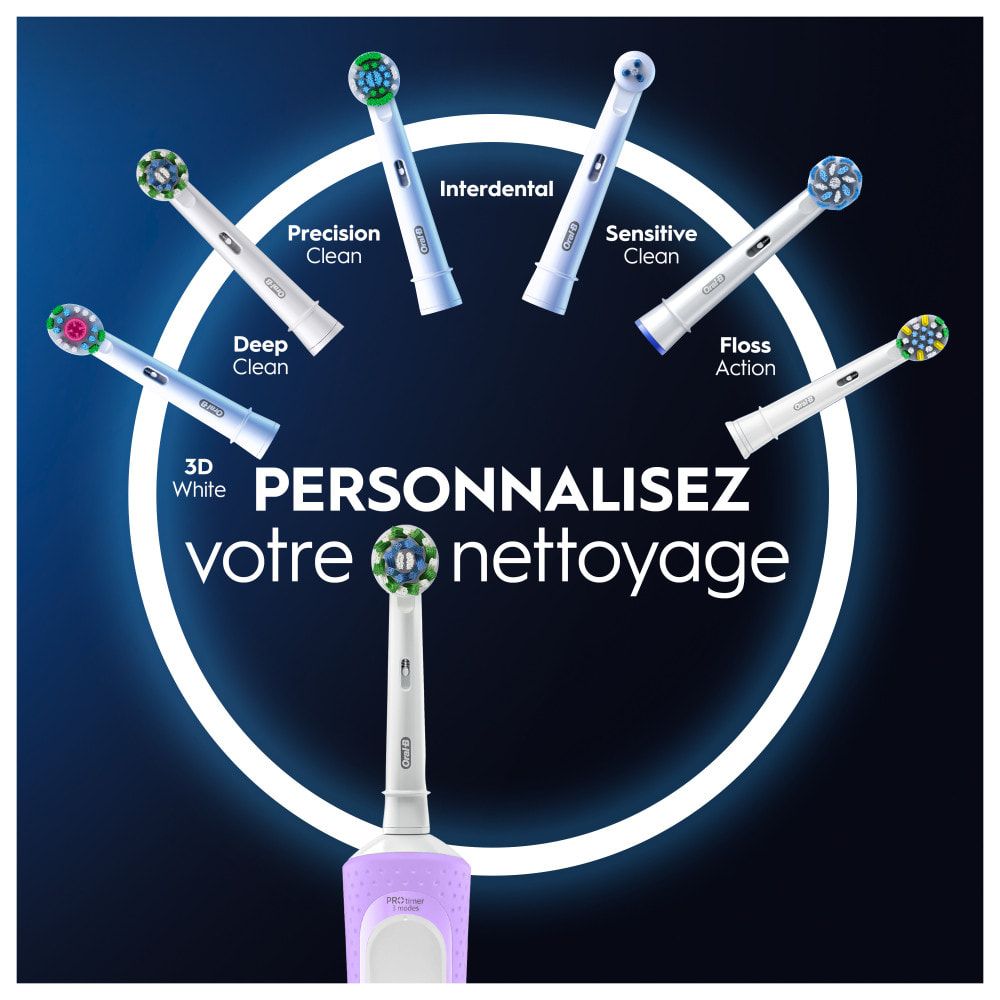 Oral-B Vitality Pro - Violette - Brosse À Dents Électrique