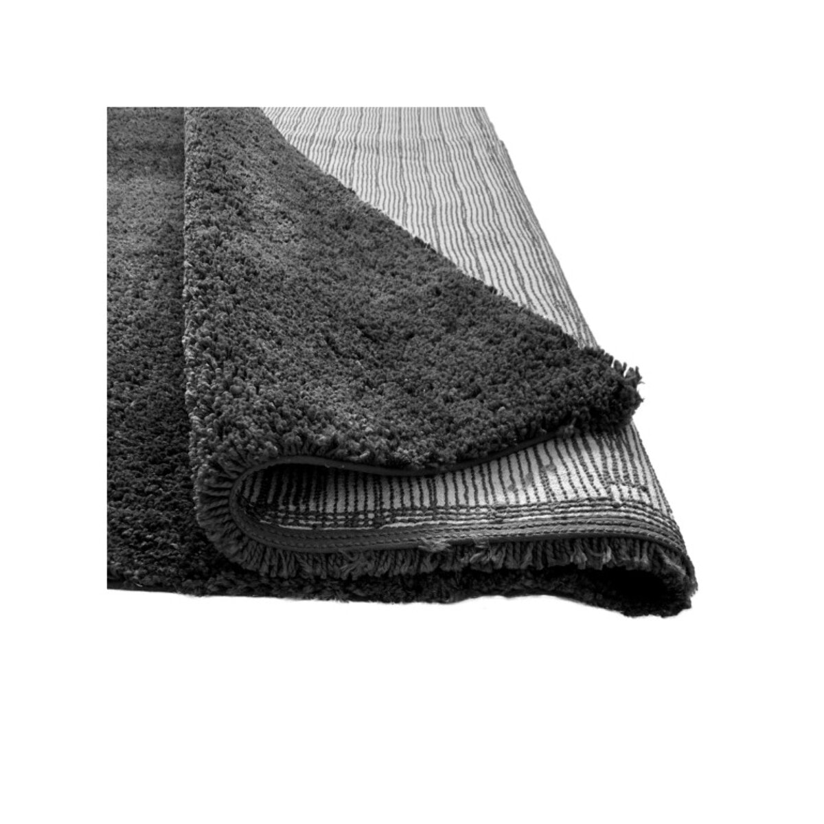 Tapis 200 x 300 cm en tissu doux à poils courts - KARA