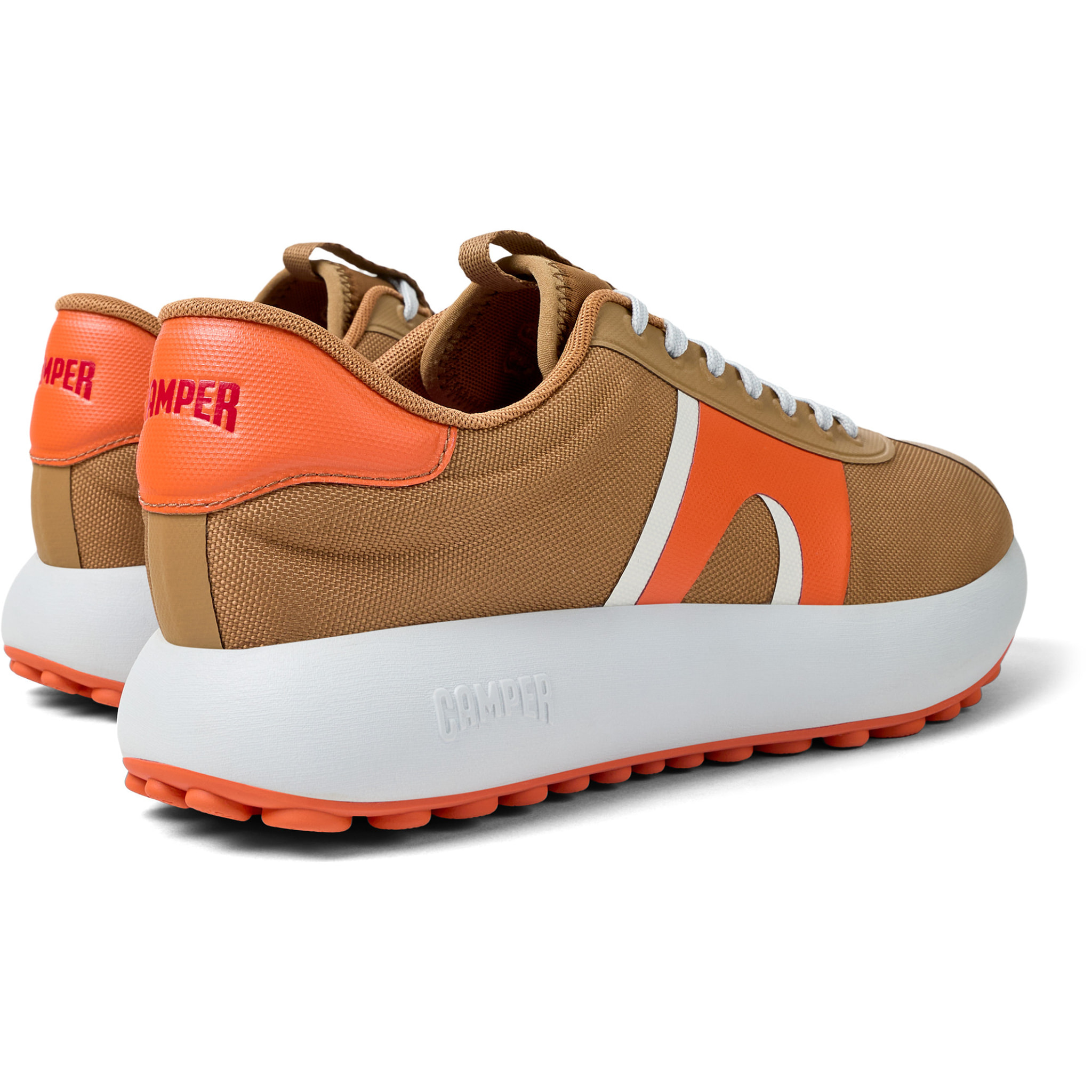 Zapatillas - CAMPER Pelotas Athens - Marron - Textil técnico