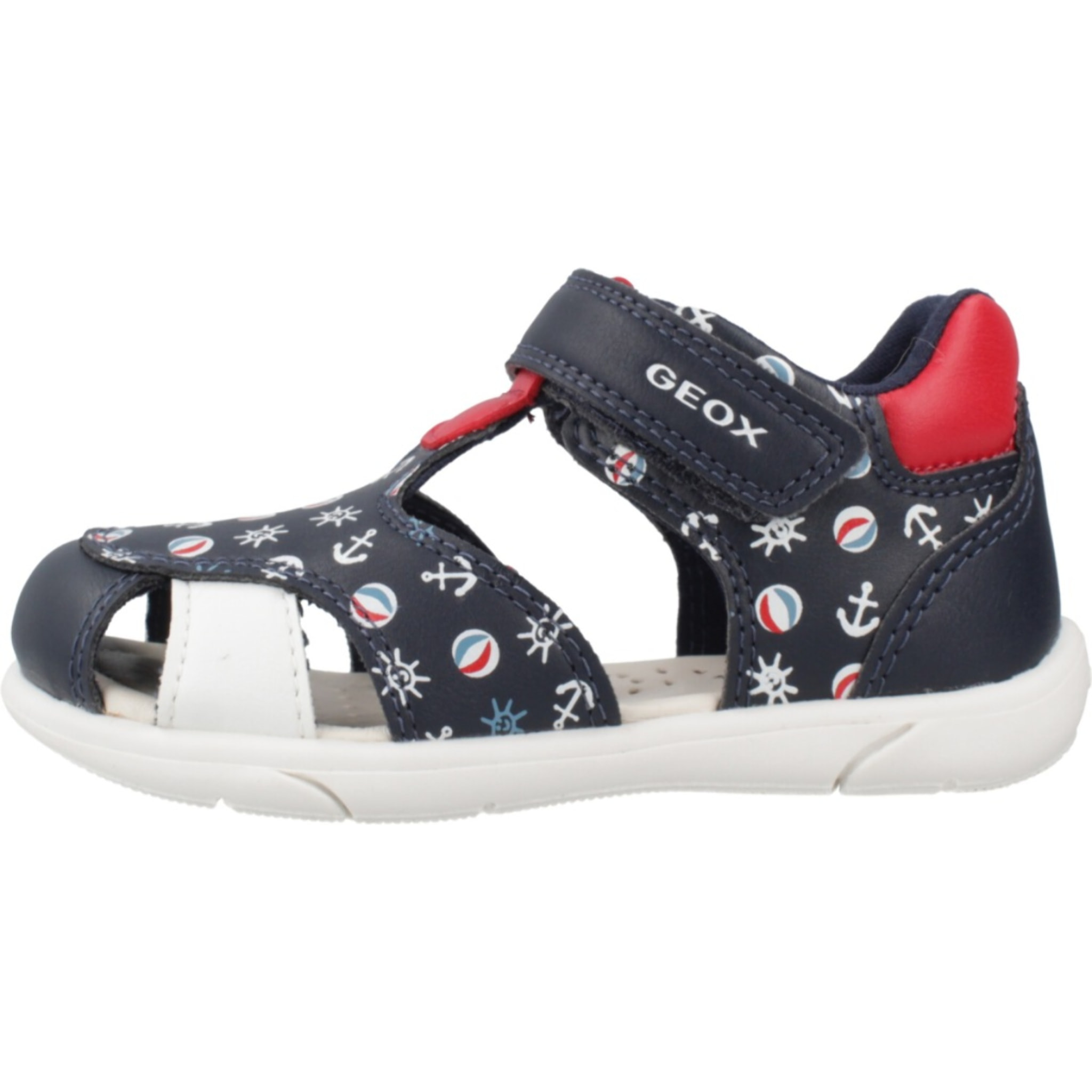 Botines Niño de la marca GEOX  modelo B MACCHIA BOY MARRON