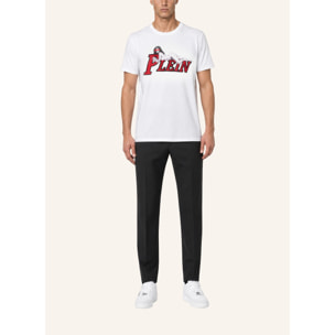 PHILIPP PLEIN Camiseta de cuello redondo y manga corta