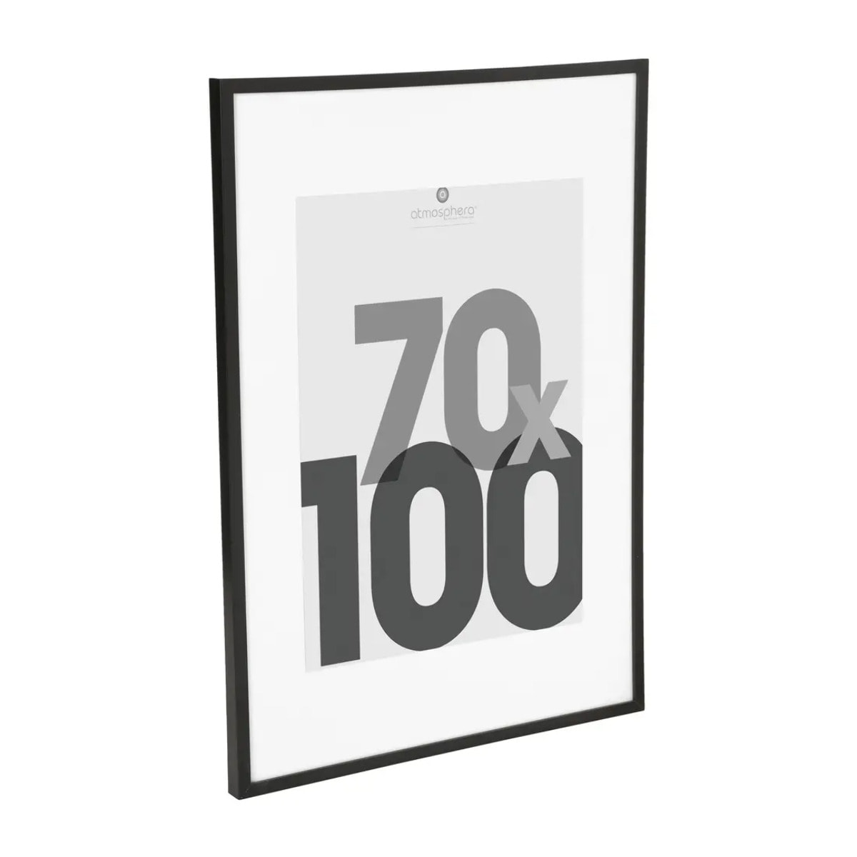 Cadre photo bois "Eva" noir 70x100cm