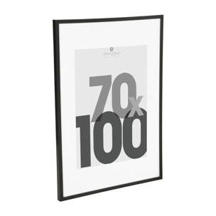 Cadre photo bois "Eva" noir 70x100cm