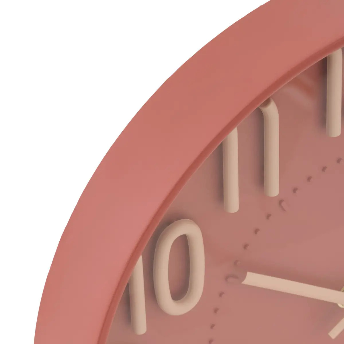Horloge Homy D.30cm rose