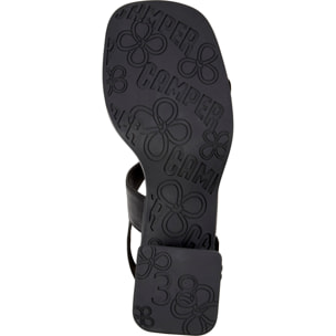 Sandalias - CAMPER Kora Sandal - Negro - Cuero liso