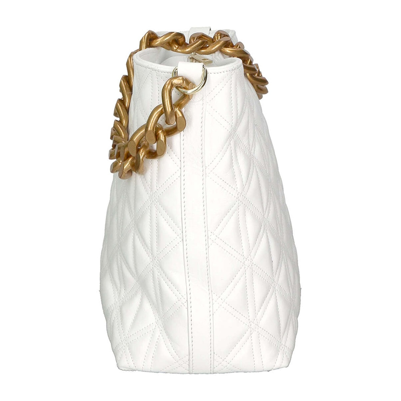 Borsa a spalla da donna - Modello Adra - Vera pelle - 31.0 x 17.0 x 15.5 cm