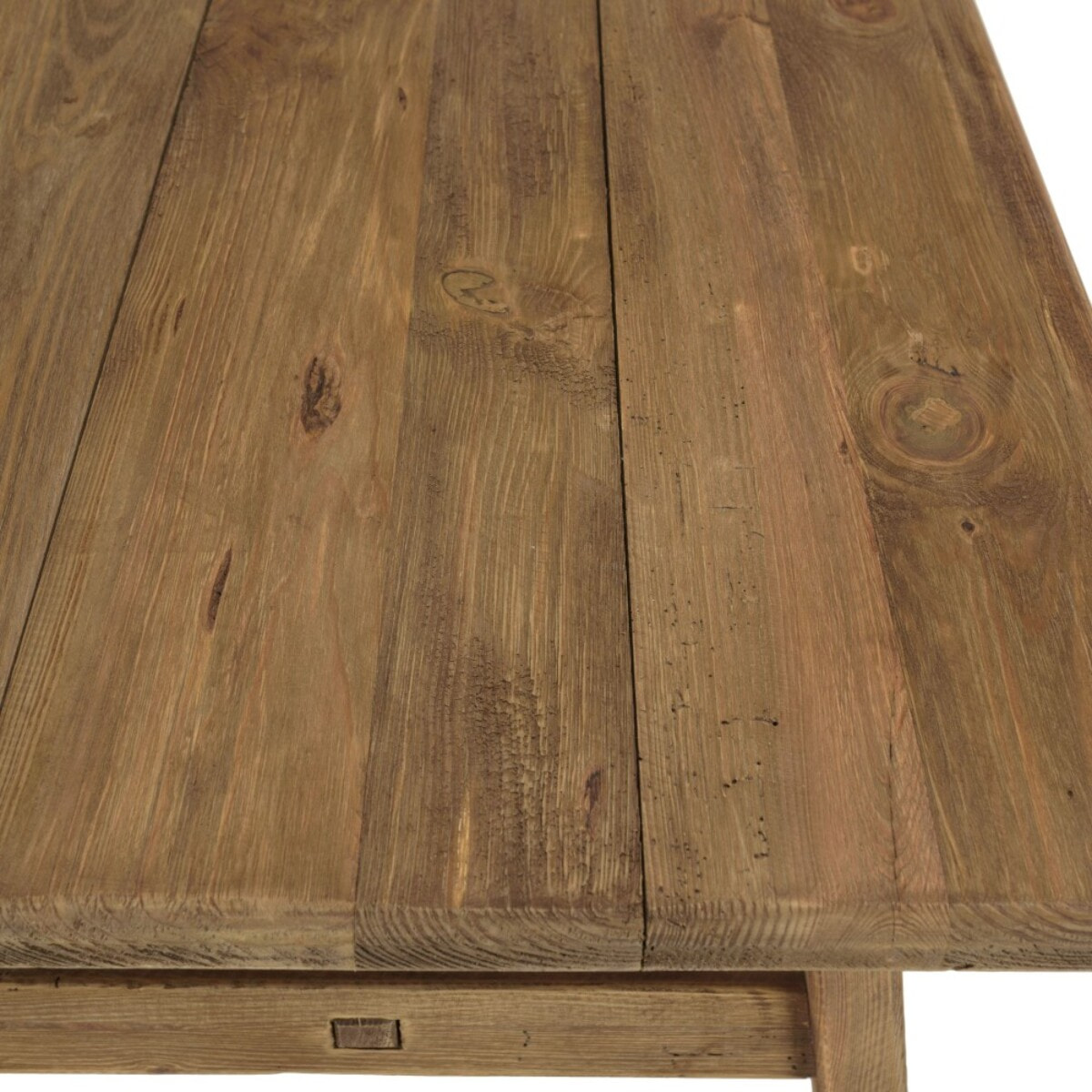 SANDY - Table à manger 140x75cm bois Pin recyclé